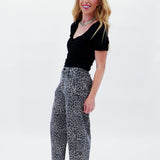 Cheetah Girl Barrel Denim