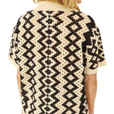 Isla Crochet Button Up Top