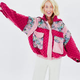 Quinn's Quilted Floral Jacket