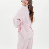 Jett Away Pink Gauze Top
