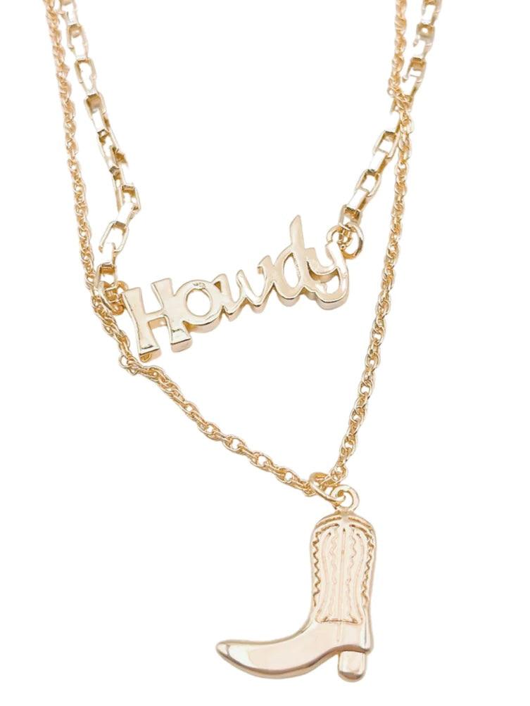 Howdy Necklace - Alden+Rose LLC