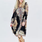 Printed In The Paisley Dress