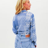 Paisley Patchwork Woven Blouse