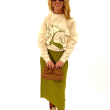 Simple horse design 
Horse crewneck