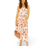 Floral skirt set