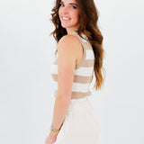 Jillians Striped Tank Top
