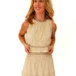 Ruffled tank