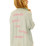 Oversized button down