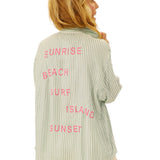 Oversized button down