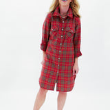 Dreaming In Plaid Dress