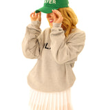 Green sport player hat
