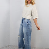 Nori's Cuffed Denim