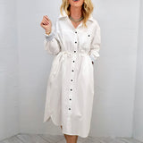 Willow's White Wrap Dress
