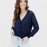 Simple cardigan