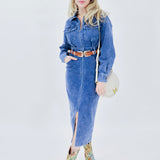 Demi's Denim Utility Dress