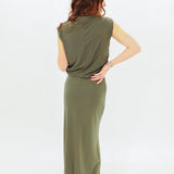Olivia's Olive Ruched Tank