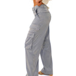 Blue cargo pant