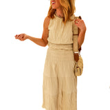 Ruffled set