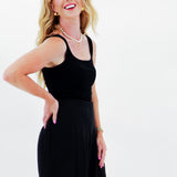 Basic Black Tank Top