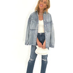 medium wash demin jacket