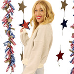 Long sleeve striped pullover