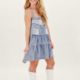 Demi's Denim Lace Dress
