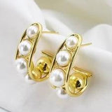 Glam Pearl Hoop - Alden+Rose LLC