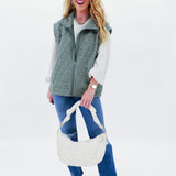 Quilted In Fall Vest