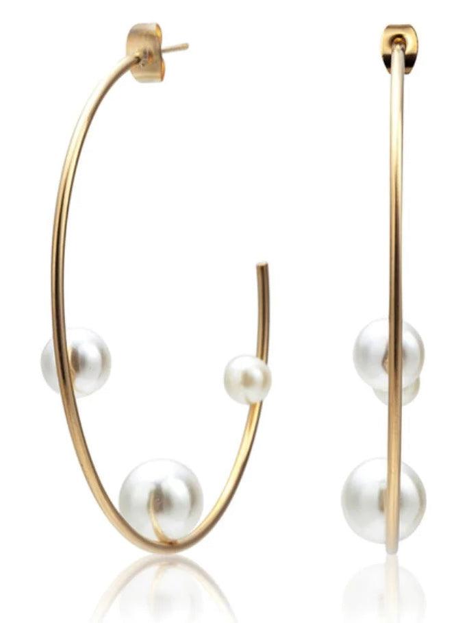 Allie Pearl Hoops - Alden+Rose LLC