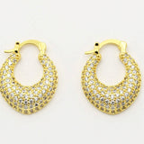 Gold Loop Hoop