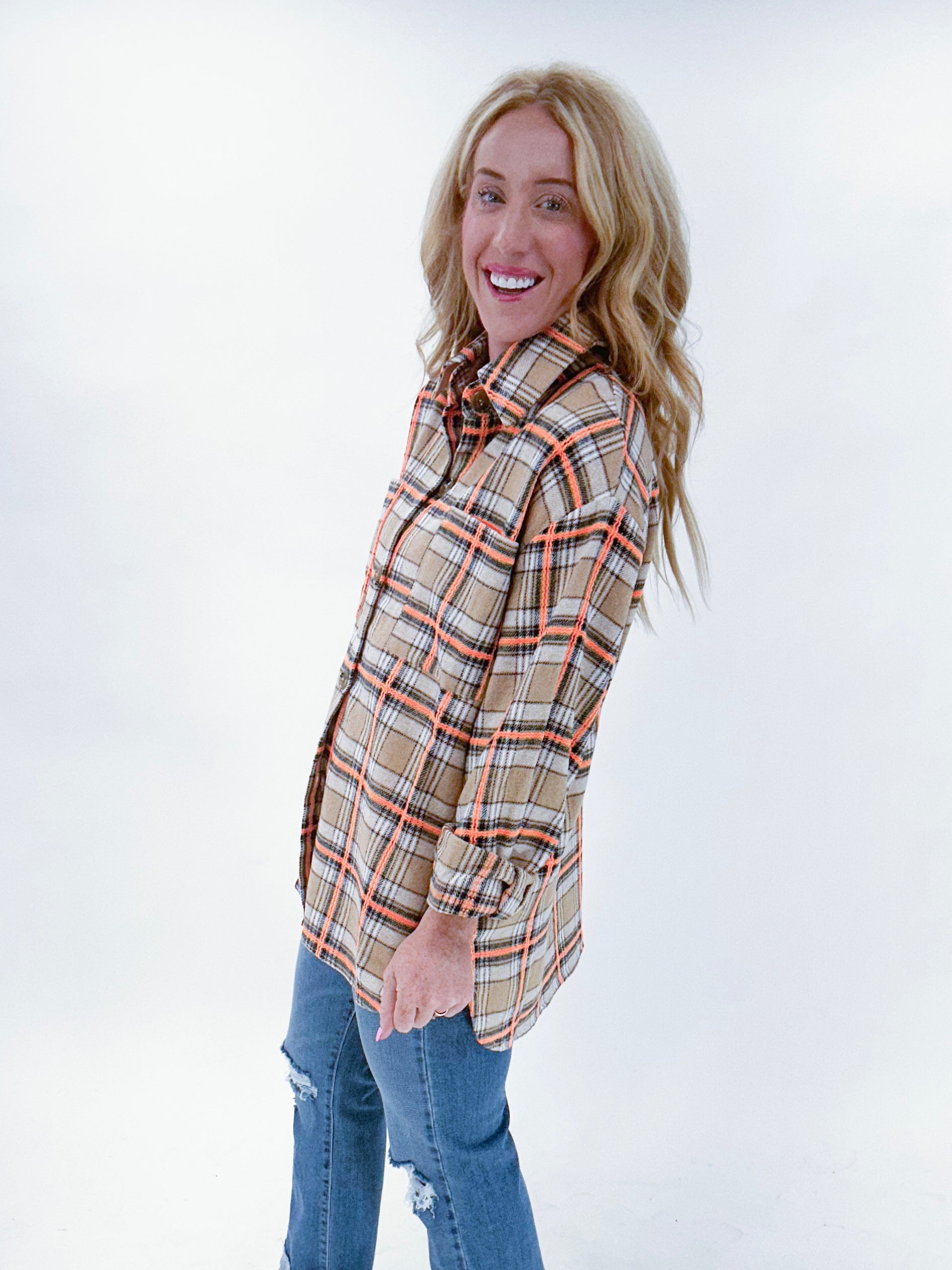 Heavy flannel jacket
