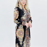 Printed In The Paisley Dress