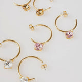 Isla Crystal Hoop