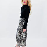 Wild Thing In Leopard Skirt