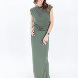 Olivia's Olive Jersey Skirt