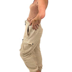 thermal jogger with cargo pockets