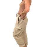 thermal jogger with cargo pockets
