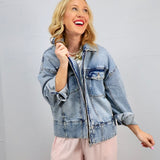 Zoe's Trucker Denim Jacket