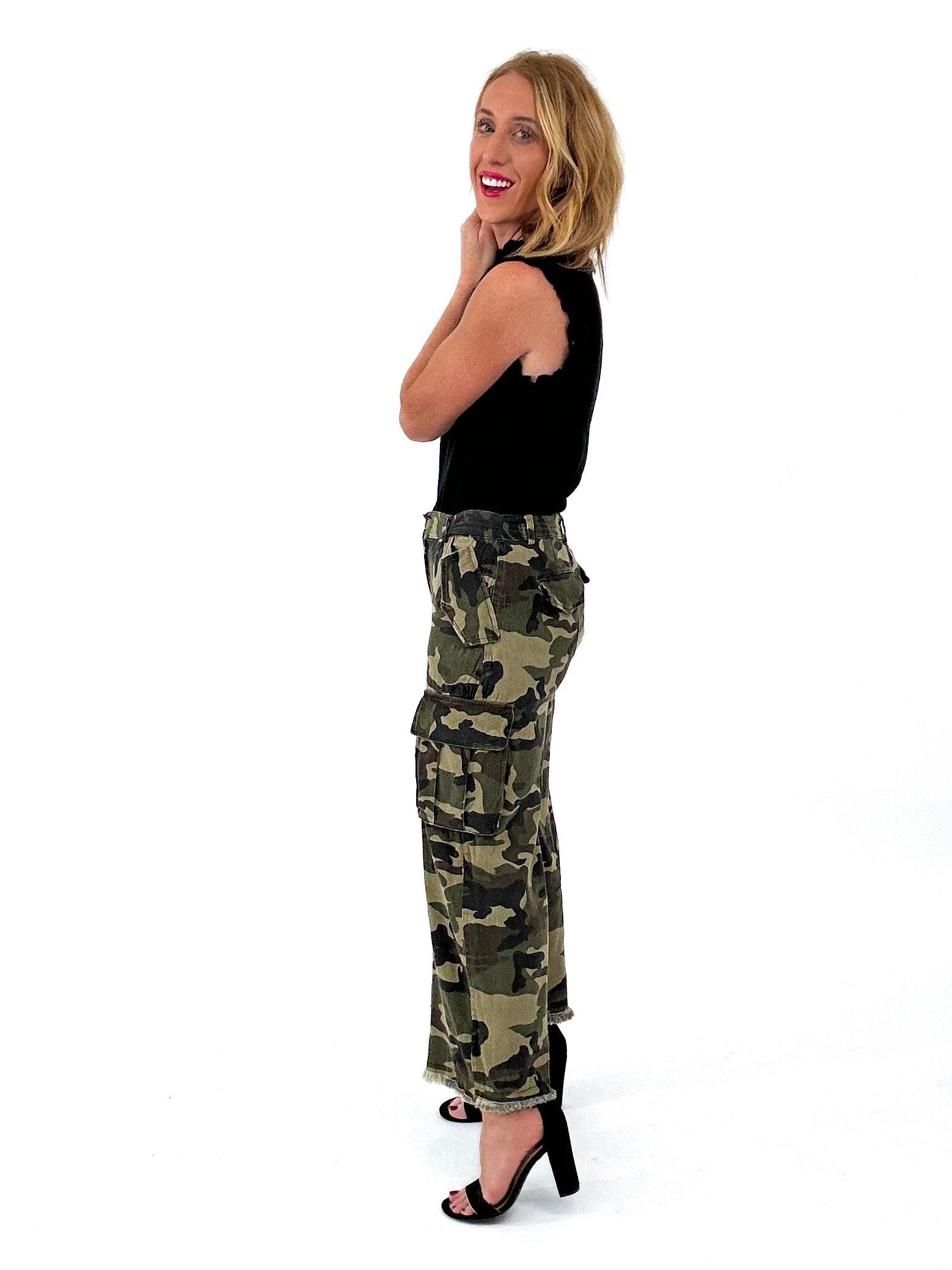 cargo bootcut pant
