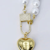 Heart Locket N' Pearls