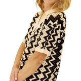 Isla Crochet Button Up Top