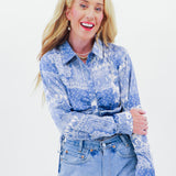 Paisley Patchwork Woven Blouse