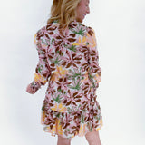 Dress with tie