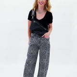 Cheetah Girl Barrel Denim