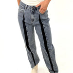 Two toned denim