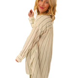 Oversized Striped Tunic