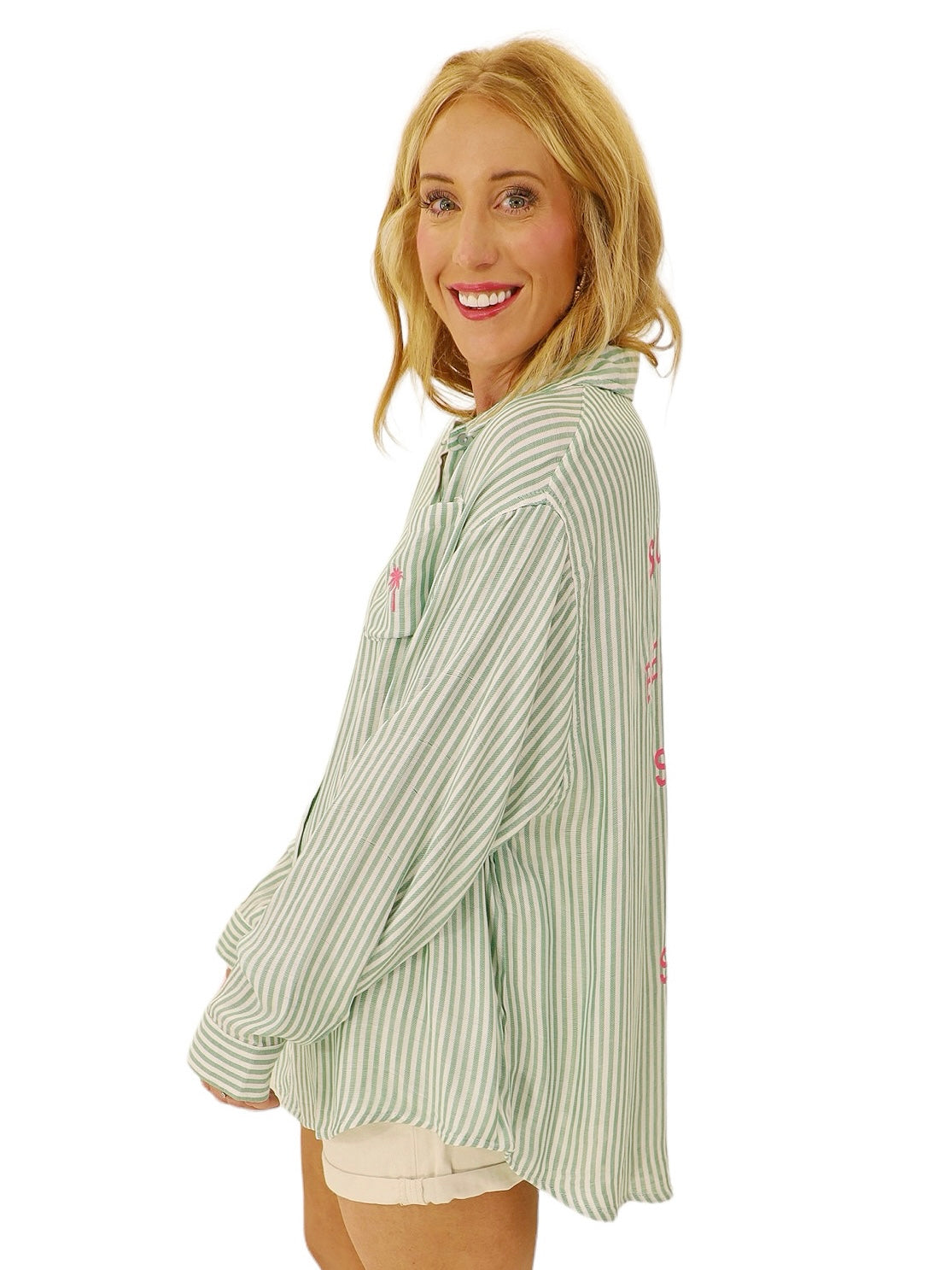 Summer button down