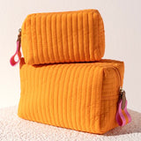 Textured orange bag