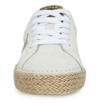Tan tennis shoe