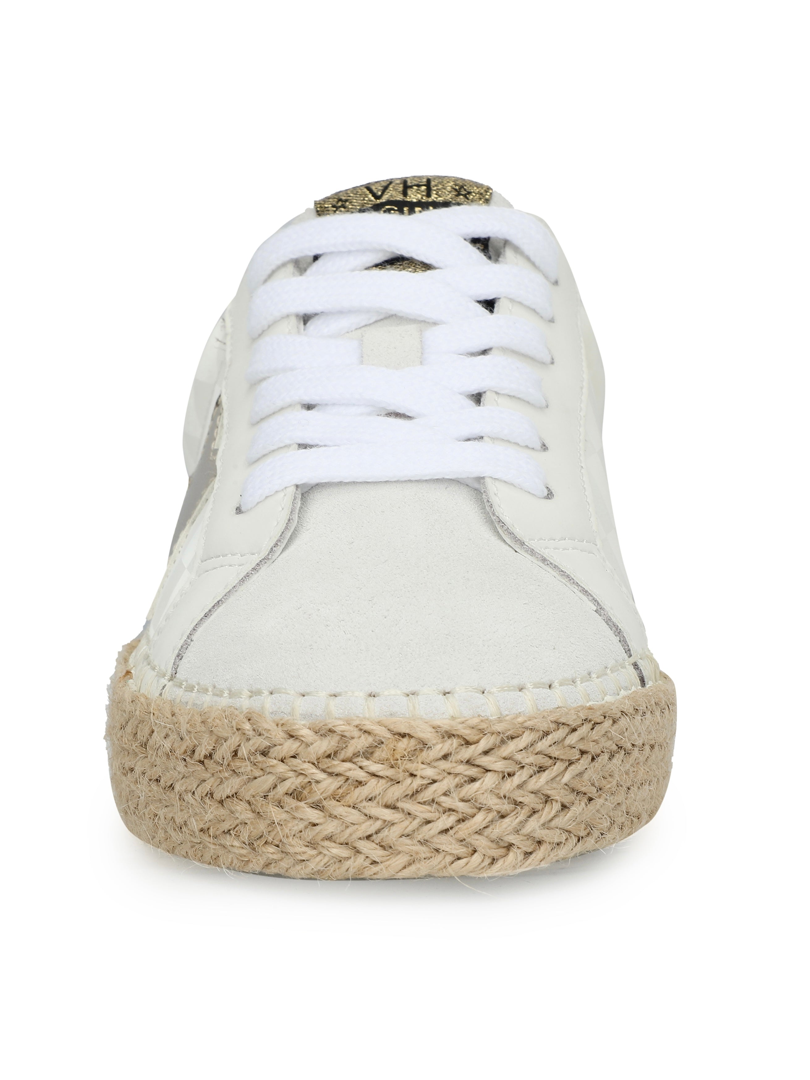 Tan tennis shoe